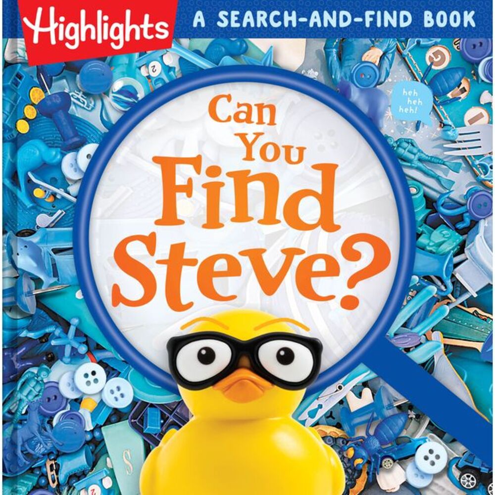 Can You Find Steve? Library Edition: A Search-And-Find Book -- Highlights